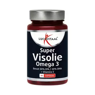 Lucovitaal - Super Visolie Omega 3 - 30 Capsules - Voedingssupplementen