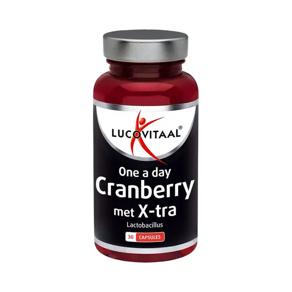 Lucovitaal - Cranberry X-tra Forte - 30 Capsules - Voedingssupplement thumbnail