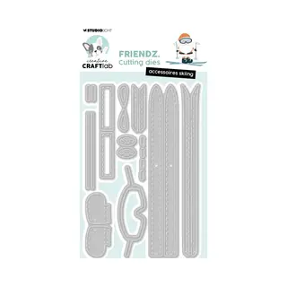 Studio Light Ccl Cutting Die Accessoires Skiing Friendz Nr.879