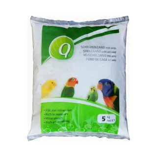 Q Schelpenzand Super Wit Anijs 5 Kg