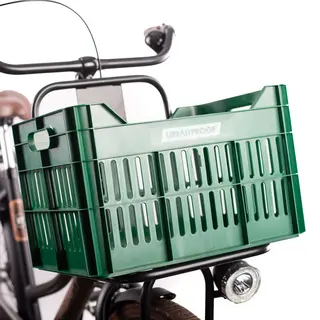 Urban Proof Click Fietskrat 30 Liter Gerecycled Kunststof Retro Green