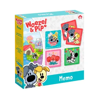 Woezel & Pip Memo Spel - Educatief Speelgoed - Junior Geheugenspel - Memory - Vanaf 3 Jaar - Bambolino Toys