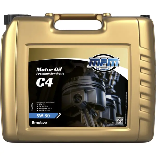 Mpm Motorolie 5w30 C4 Renault - 20 Liter thumbnail