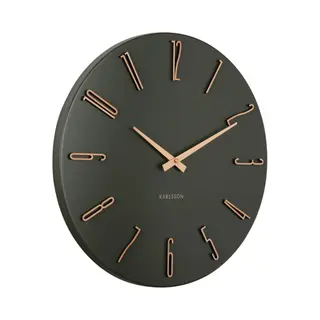 Karlsson KA6072GR wand- & tafelklok Mechanische klok Rond Groen