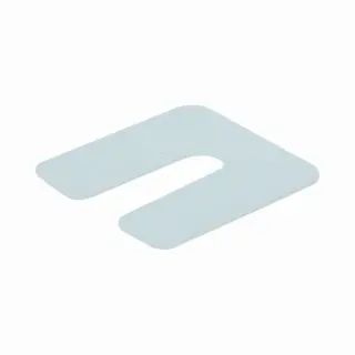 Gebr. Bodegraven Uitvulplaatjes 1MM Transparant 96 Stuks