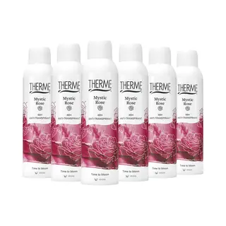6x Therme Anti-Transpirant Mystic Rose 150 Ml