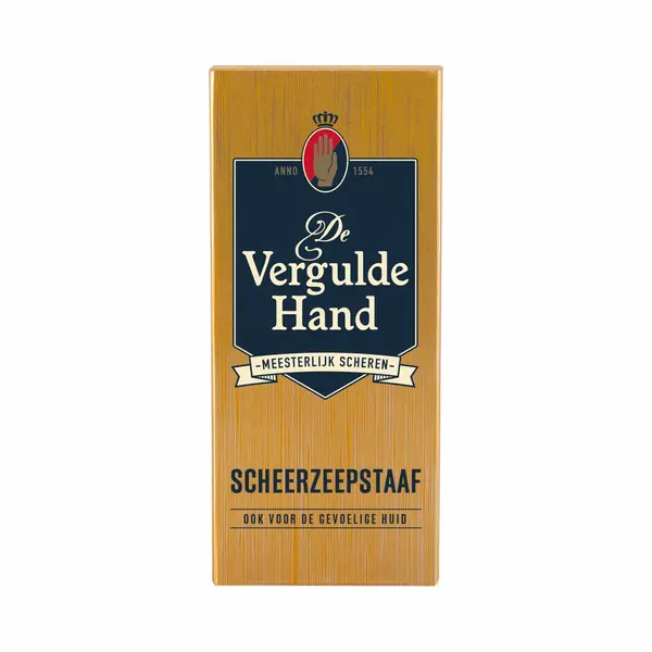6x Vergulde Hand Scheerzeepstaaf 75 Gr thumbnail