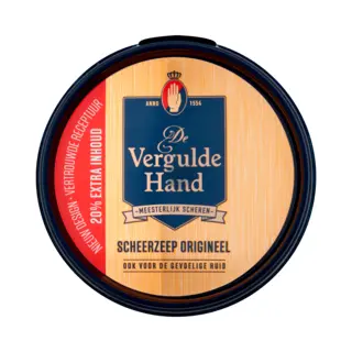 Vergulde Hand Scheerzeeptablet 75 Gr