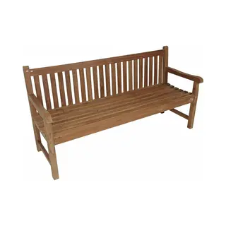 Eazylife Lesliliving - Tuinbank Rechte Rug 180cm - Teak