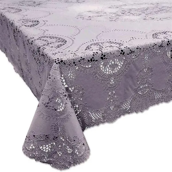 Unique Living Tafelkleed Amira Vinyl 137x180cm Lila thumbnail