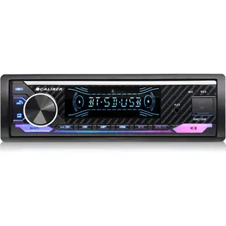 Caliber Autoradio - Autoradio Met Bluetooth - 4 X 100W - 1 Din - Multicolour Display - Handsfree Bellen - Fm Radio - Usb Oplaadpoort