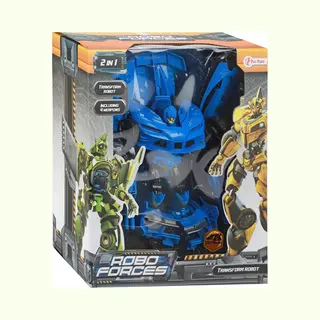 Toi-toys Autorobot Roboforces Junior 26 Cm 4-delig