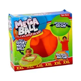 Toi-Toys Mega Ball Xxl"Puffer Of Water"Ø 120cm Assorti 16x18cm - Mega Waterballon