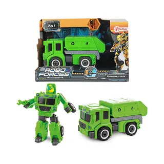 Toi-Toys Roboforces Veranderrobot Vuilniswagen.
