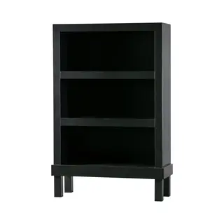 Woood Bonk Open Kast - Grenen - Zwart - 160x103x37