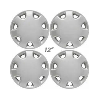 AutoStyle Pp 9242SL Wieldoppen 12duim, Zilver