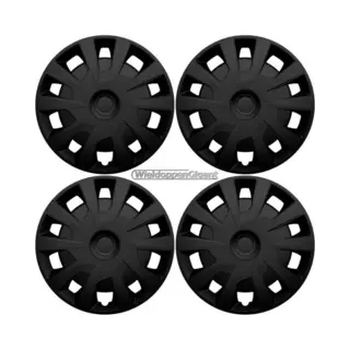 AutoStyle Pp 5355B Wieldoppen 15duim, Zwart