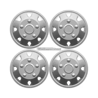 AutoStyle Wieldoppenset Utah Ii 15-inch Zilver (bol)