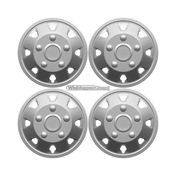 AutoStyle Wieldoppenset Utah Ii 15-inch Zilver (bol) thumbnail