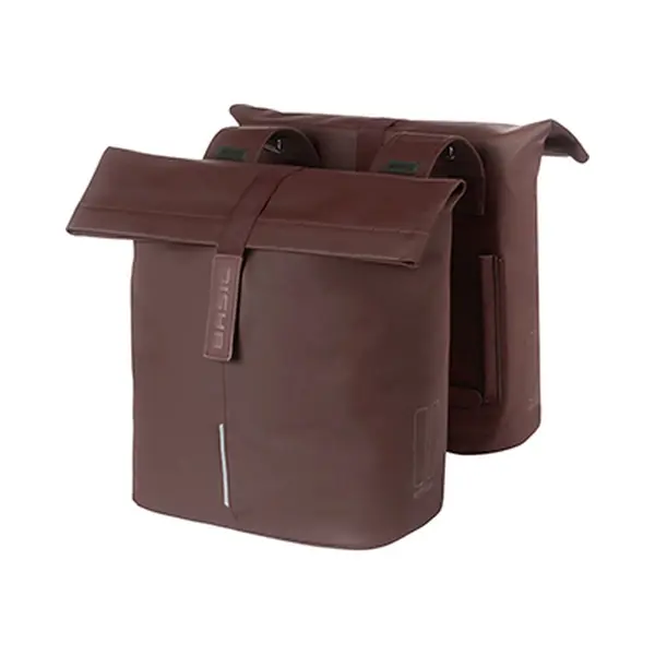 Basil City Bicycle Double Bag, 28-32L, Brown, 12 X 29 X 30 Cm thumbnail