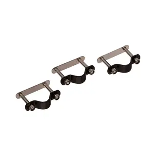 Basil Crate Mounting Set - Bevestigingsset Voor Basil Rotan Manden - Rvs