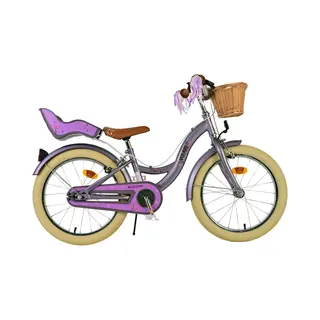 Volare Blossom Kinderfiets - Meisjes - 18 Inch - Paars - Twee Handremmen