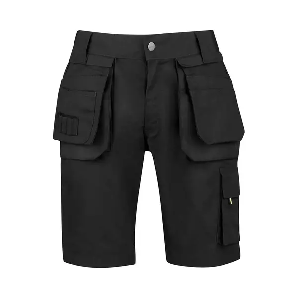 StØRvik Job Korte Werkbroek Heren - Werkshort - Werkbermuda - Werk Short - Maat S - Zwart thumbnail