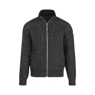 BjØRnson Viggo Teddy Wintervest Heren - Kabel Gebreid - Maat 3XL - Antraciet