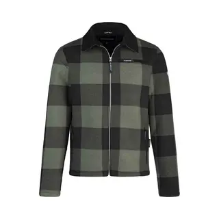 StØRvik London Houthakkers Fleece Jas Lumberjack - Teddy Vest - Maat L - Groen