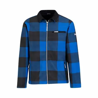 StØRvik London Houthakkers Fleece Jas Lumberjack - Teddy Vest - Maat L - Blauw