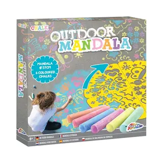Grafix Stoepkrijt Mandala