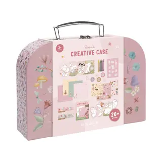 Little Dutch Knutselkoffer Rosa Fairy Garden - Creatief Speelgoed - Cadeautip
