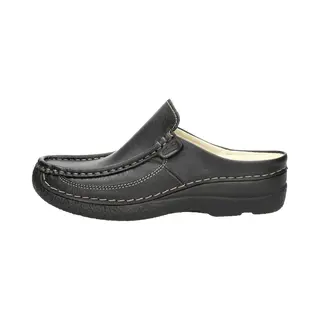 Wolky Roll Slide Dichte Teen - Zwart - Maat 36
