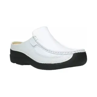 Wolky Roll Slide Dichte Teen - Wit - Maat 36
