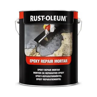 Rust-Oleum 5180.5 Epoxy Repair Mortar, 2X Stronger Than Concrete, Dark Grey