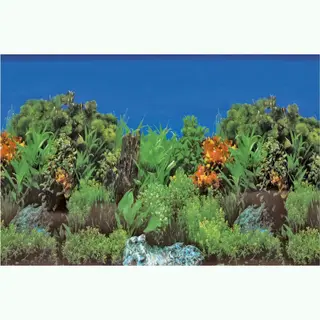Superfish Deco Poster - Aquarium - Ornament - 150x61 Cm Rots - Plant