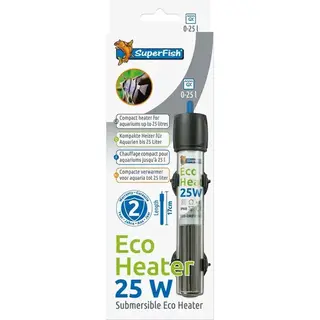 Superfish Eco Heater 25 W, For Aquariums Up To 25 Litres