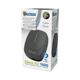 Superfish Silent Air 1000 - Stille Luchtpomp Aquarium