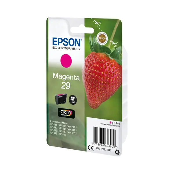Epson Strawberry Singlepack Magenta 29 Claria Home Ink thumbnail