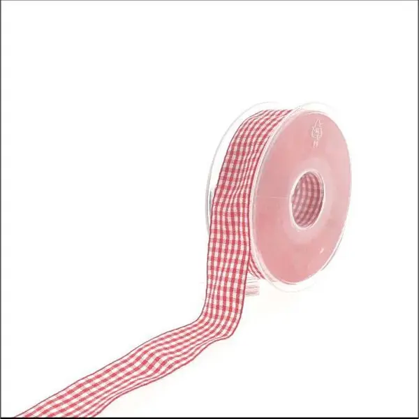 kadoonline Premium Ruit Lint - Rood - 20 Meter X 25 Mm - Brabants Bontje thumbnail
