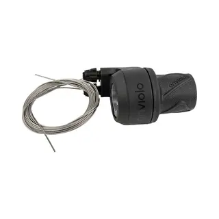 Enviolo Versteller Env Pro Manual Twist Long Zw Zwart