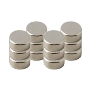 Vaessen Creative Magneet - Ni35 - Superstrong - Ø8x1mm - 12stuks