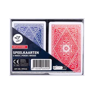 Engelhart Speelkaarten (Geplastificeerd, 2 Decks)