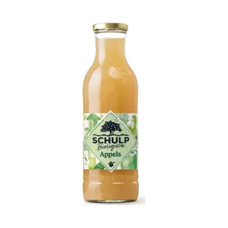 Schulp Appelsap - Ambachtelijk Puur Natuurtroebel Sap Zonder Toevoegingen - 6 X 0, 75 Liter