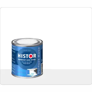 Histor Perfect Base Grondverf Voor Metaal 0, 25 Liter - Wit
