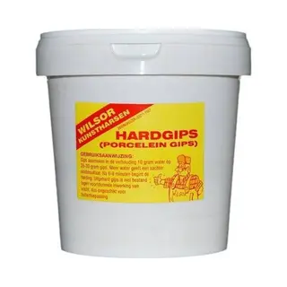 Wilsor Hardgips (porselein Gips) 5KG