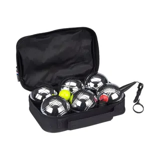 Get & Go Jeu De Boules Set V - 6 Ballen - Chroom