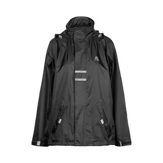 Ralka Regenjack Waterdicht & Reflectie - Junior - Zwart - 176