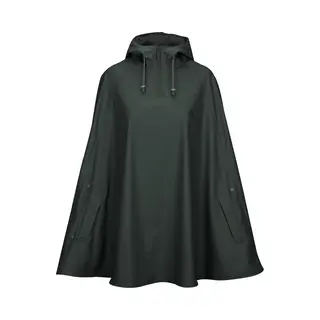Ralka Regenponcho Senior - Sizzle - Donkergroen - S/M