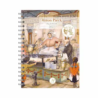 Comello Anton Pieck Bureau-agenda Poffertjes En Wafelen 2027